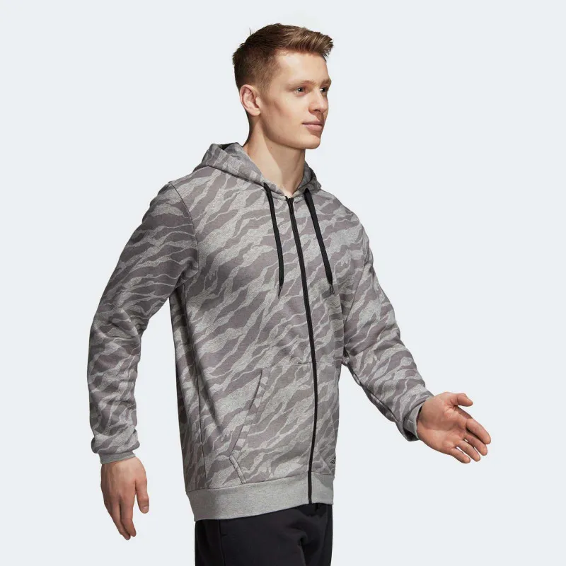 ADIDAS Dukserica ESS AOP FZ HDY