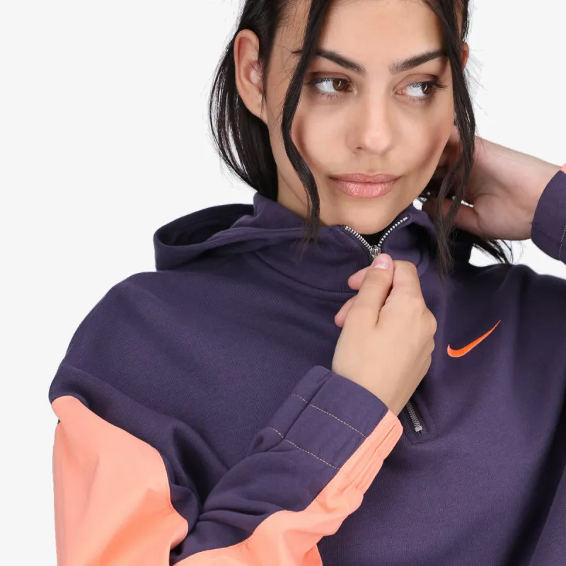 NIKE Dukserica W NSW ICN CLSH HOODIE QZ MIX