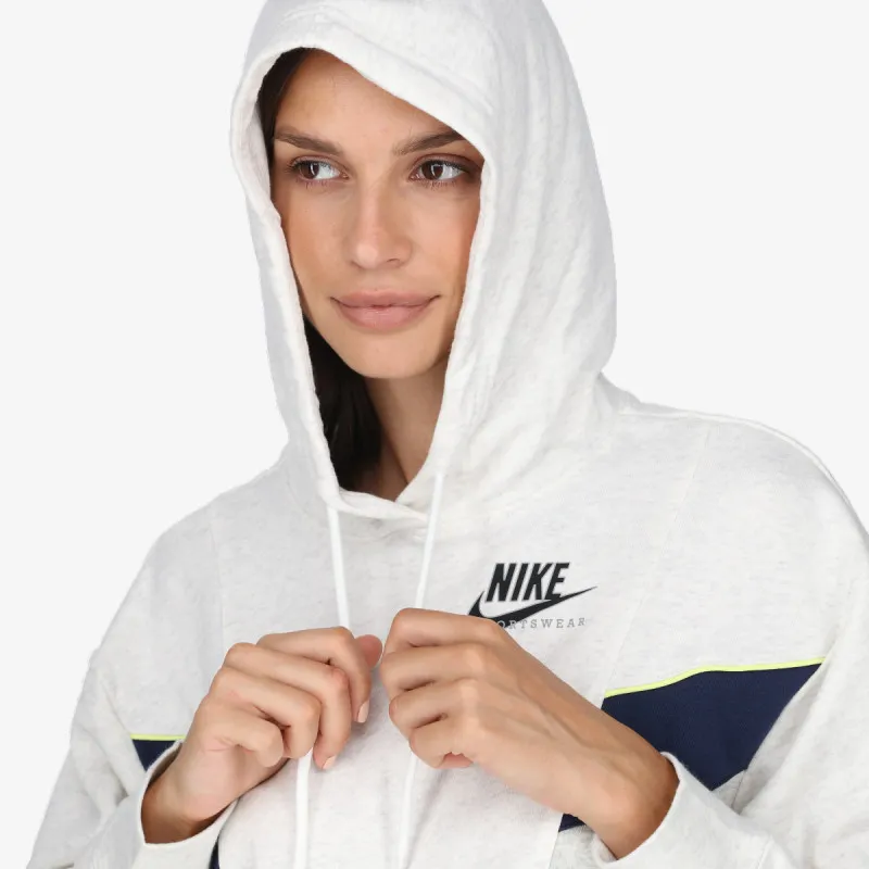 NIKE Dukserica W NSW HERITAGE HOODIE FLC 