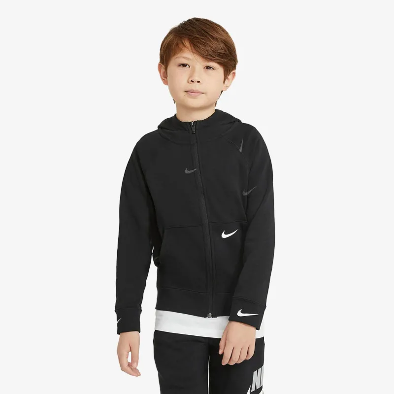 NIKE Dukserica B SWOOSH FLC FZ 