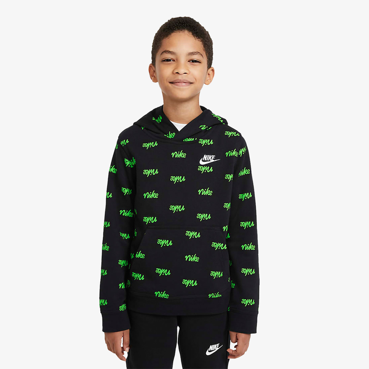 NIKE Dukserica Nike NWS SCRIPT PRINT HOODIE