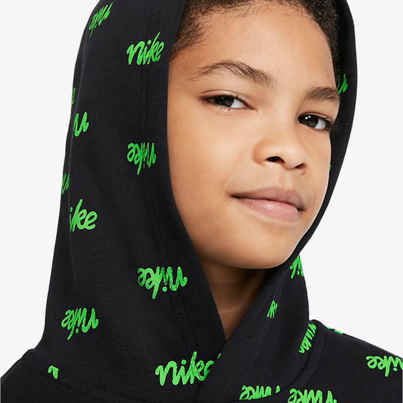 NIKE Dukserica Nike NWS SCRIPT PRINT HOODIE