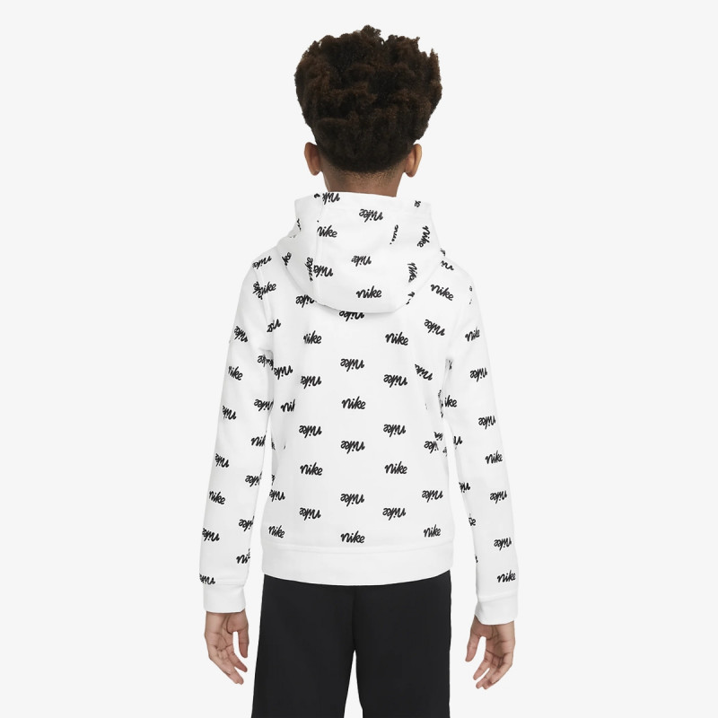 NIKE Dukserica SPORTSWEAR SCRIPT ALL OVER PRINT