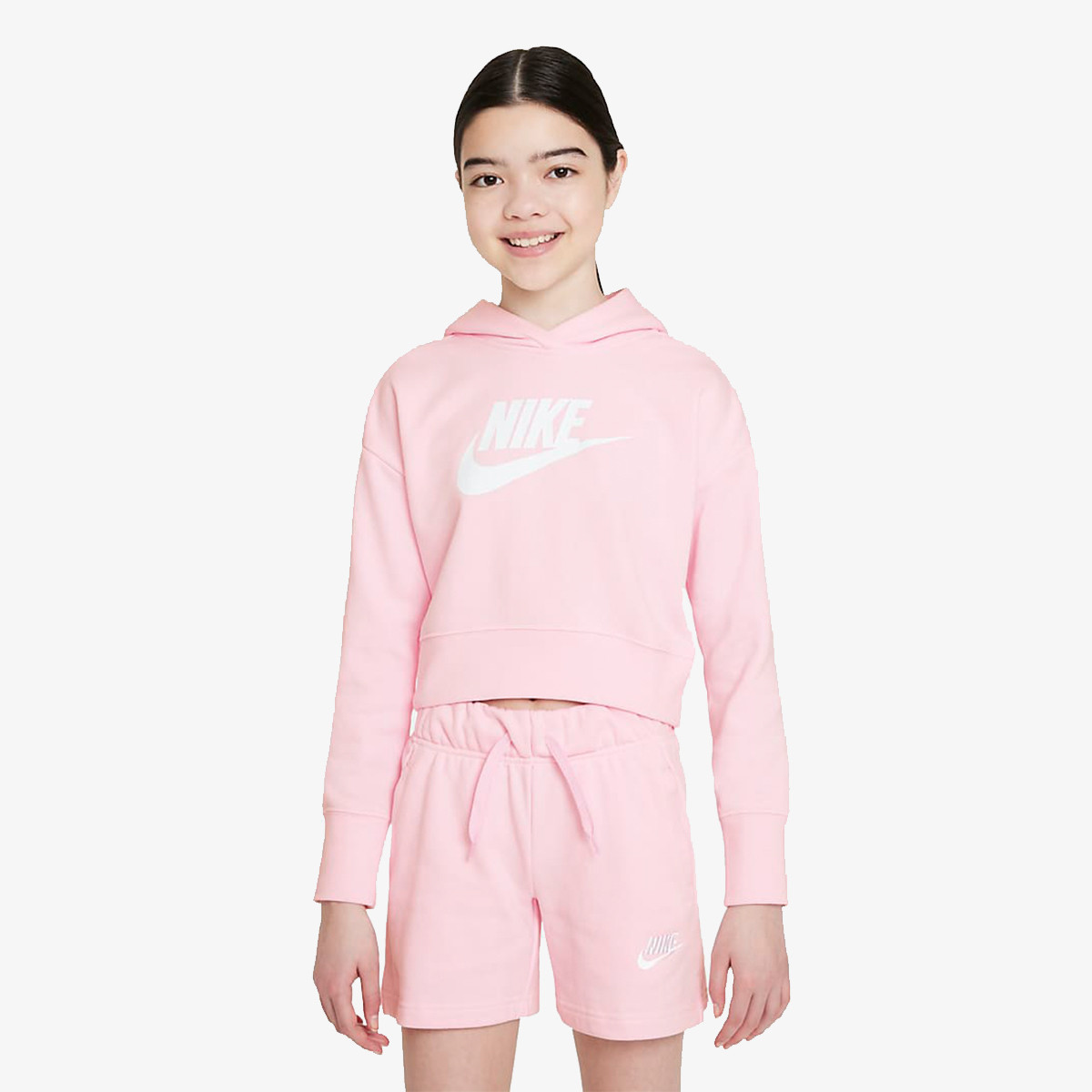 NIKE Dukserica Sportswear Club Crop