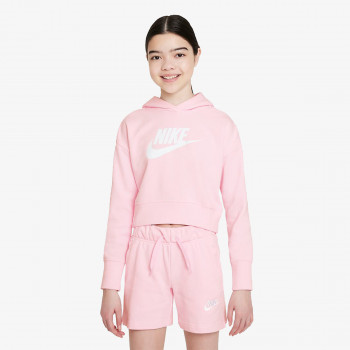 G NSW CLUB FT CROP HOODIE HBR