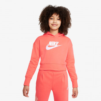 G NSW CLUB FT CROP HOODIE HBR