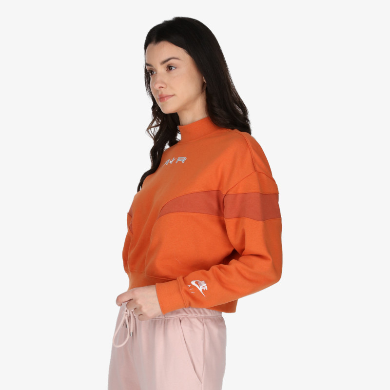 NIKE Dukserica Air Mock Fleece