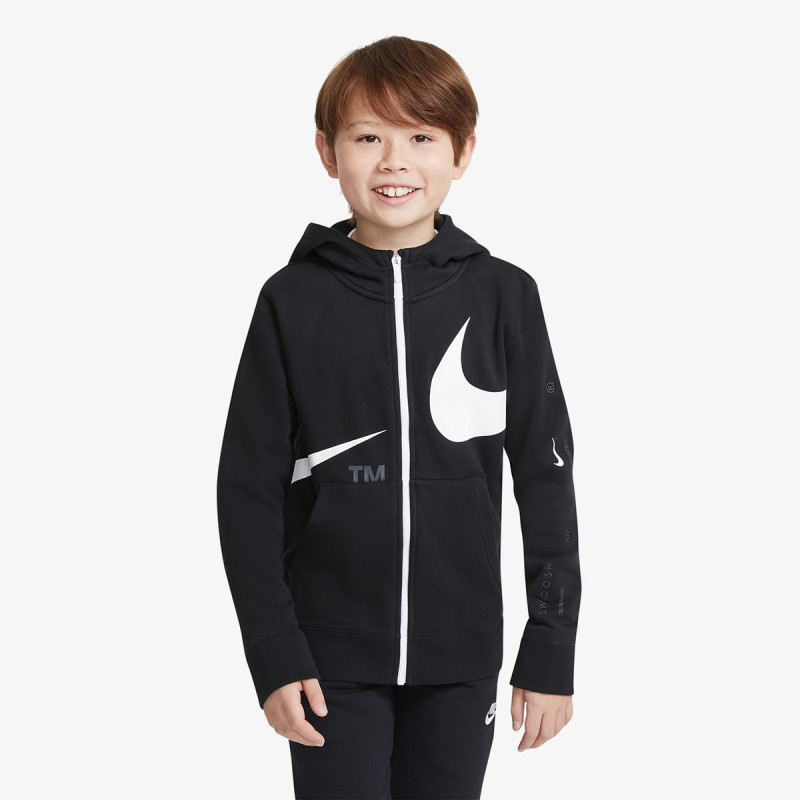NIKE Dukserica Sportswear Swoosh Fleece Full-Zip