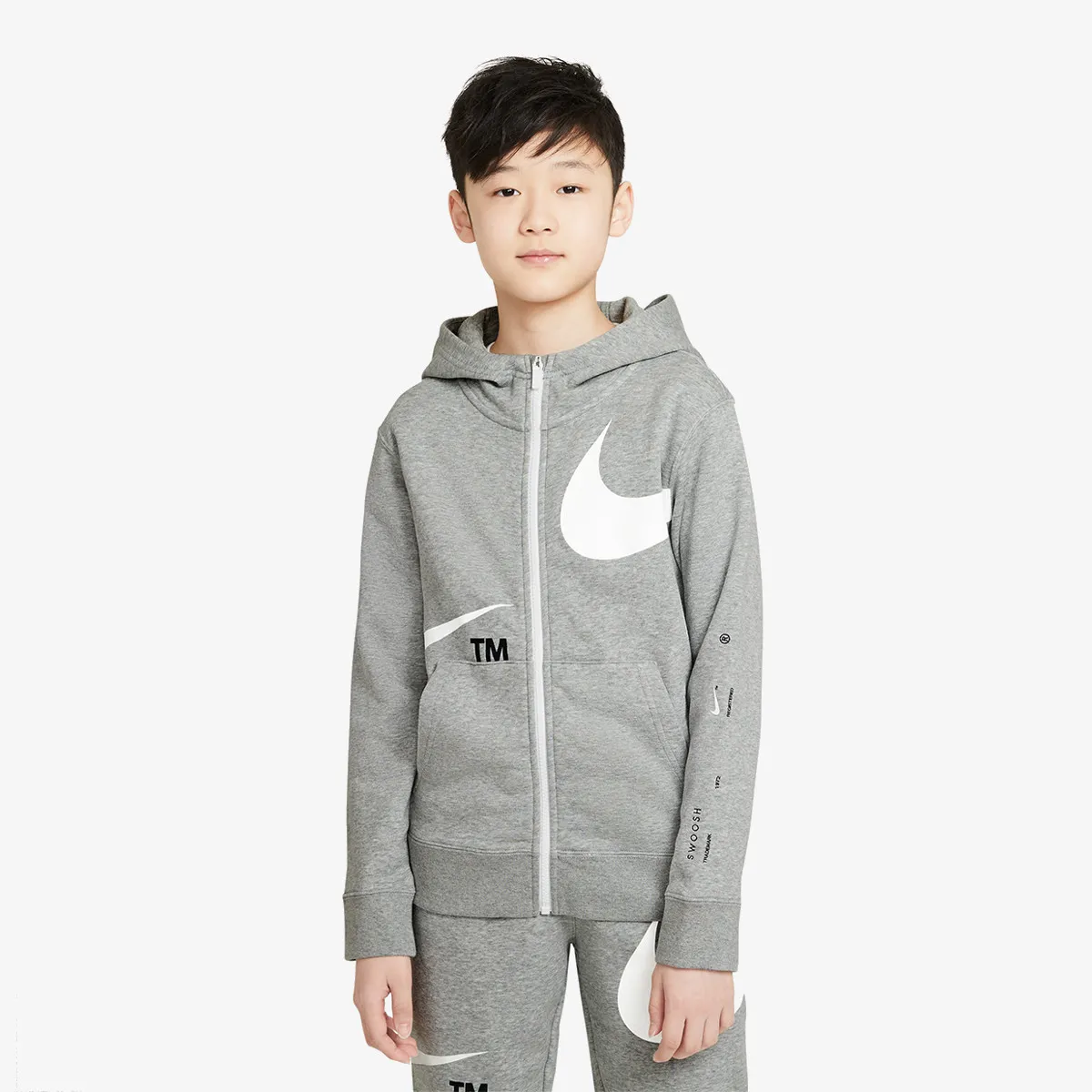 NIKE Dukserica Sportswear Swoosh Fleece 