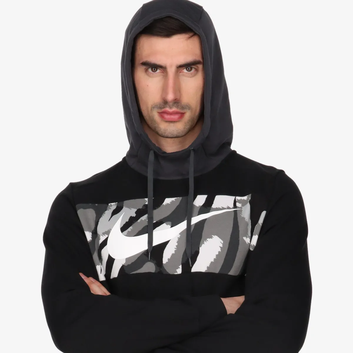NIKE Dukserica Dri-FIT Sport Clash