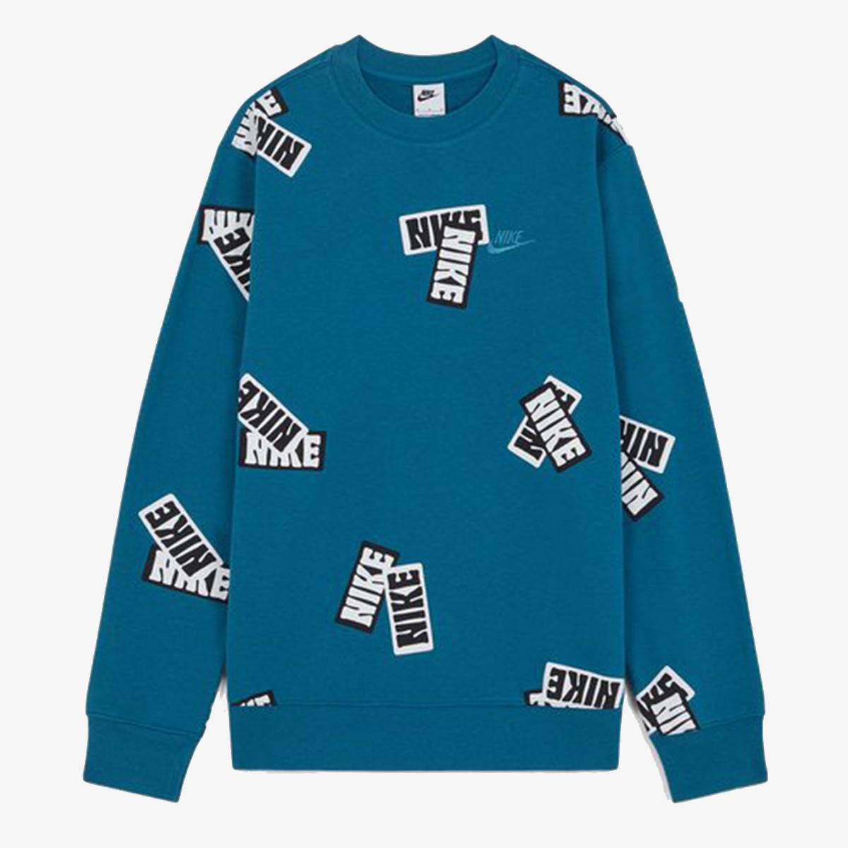 NIKE Dukserica M NSW SPE+ FT AOP CREW STKR