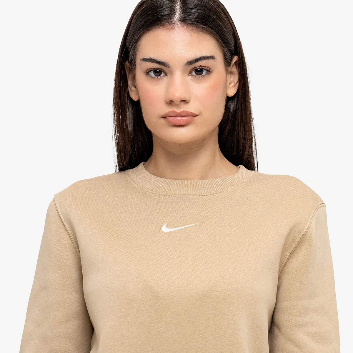 NIKE Majica dugih rukava W NSW PHNX FLC STD CREW 