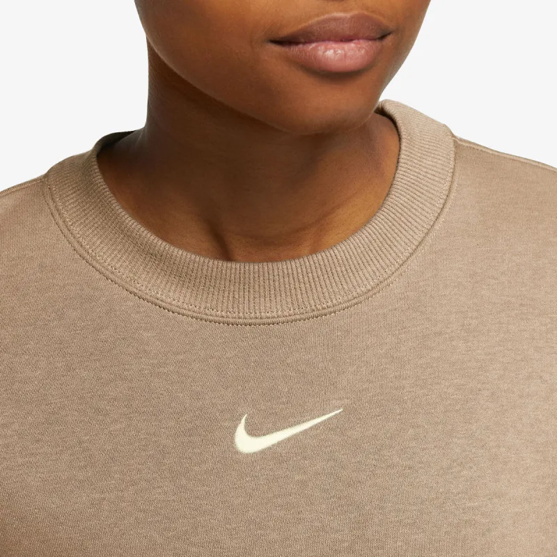 NIKE Majica dugih rukava W NSW PHNX FLC STD CREW 