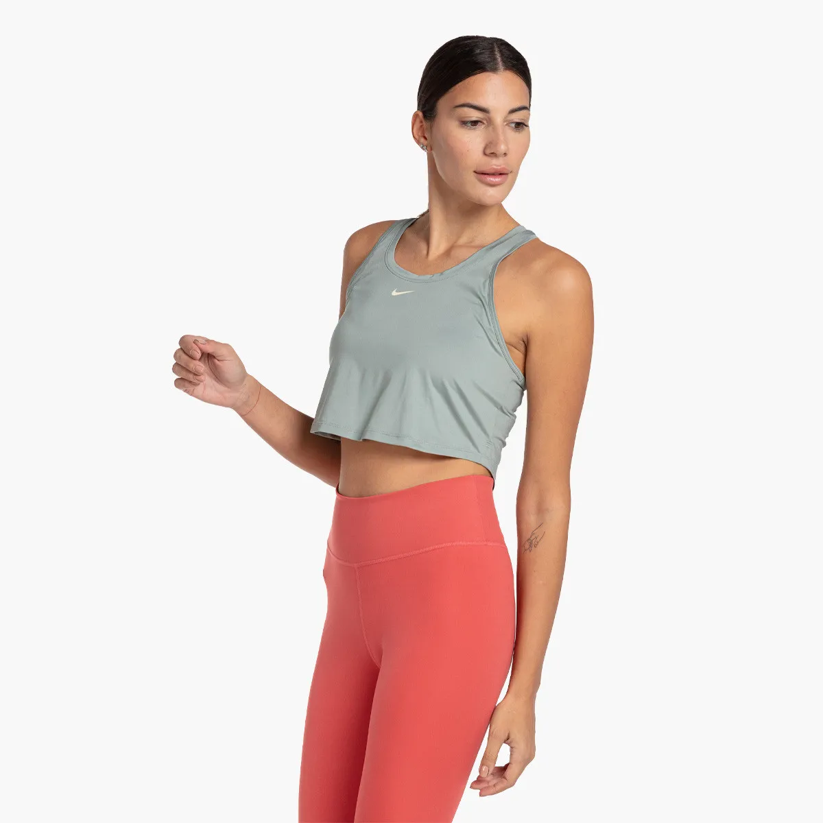 NIKE Top W NK ONE DF CROP TANK NVLTY