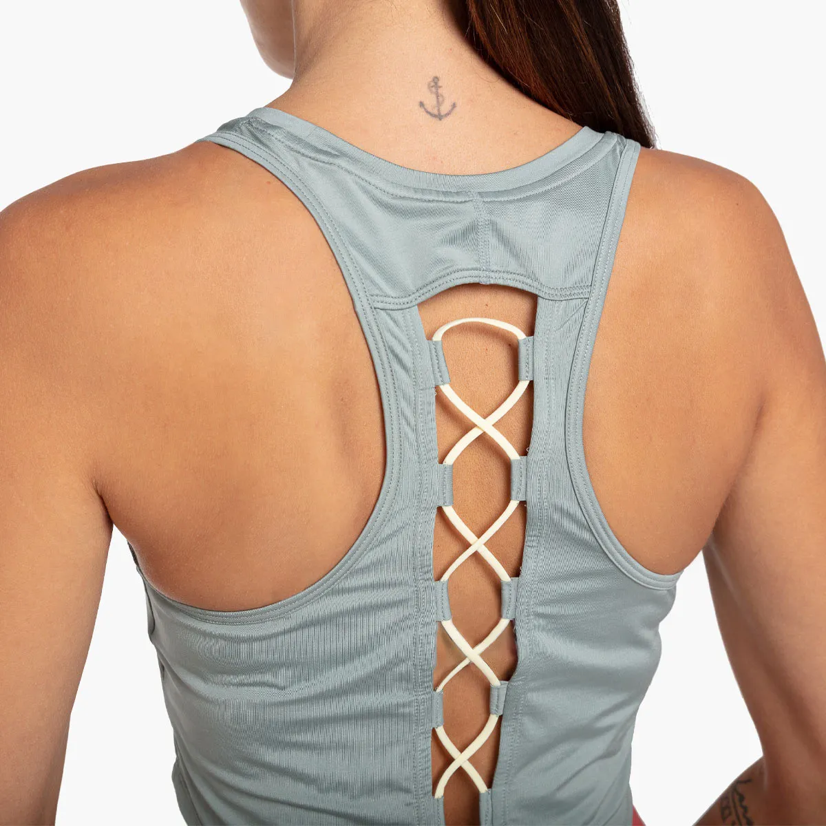 NIKE Top W NK ONE DF CROP TANK NVLTY