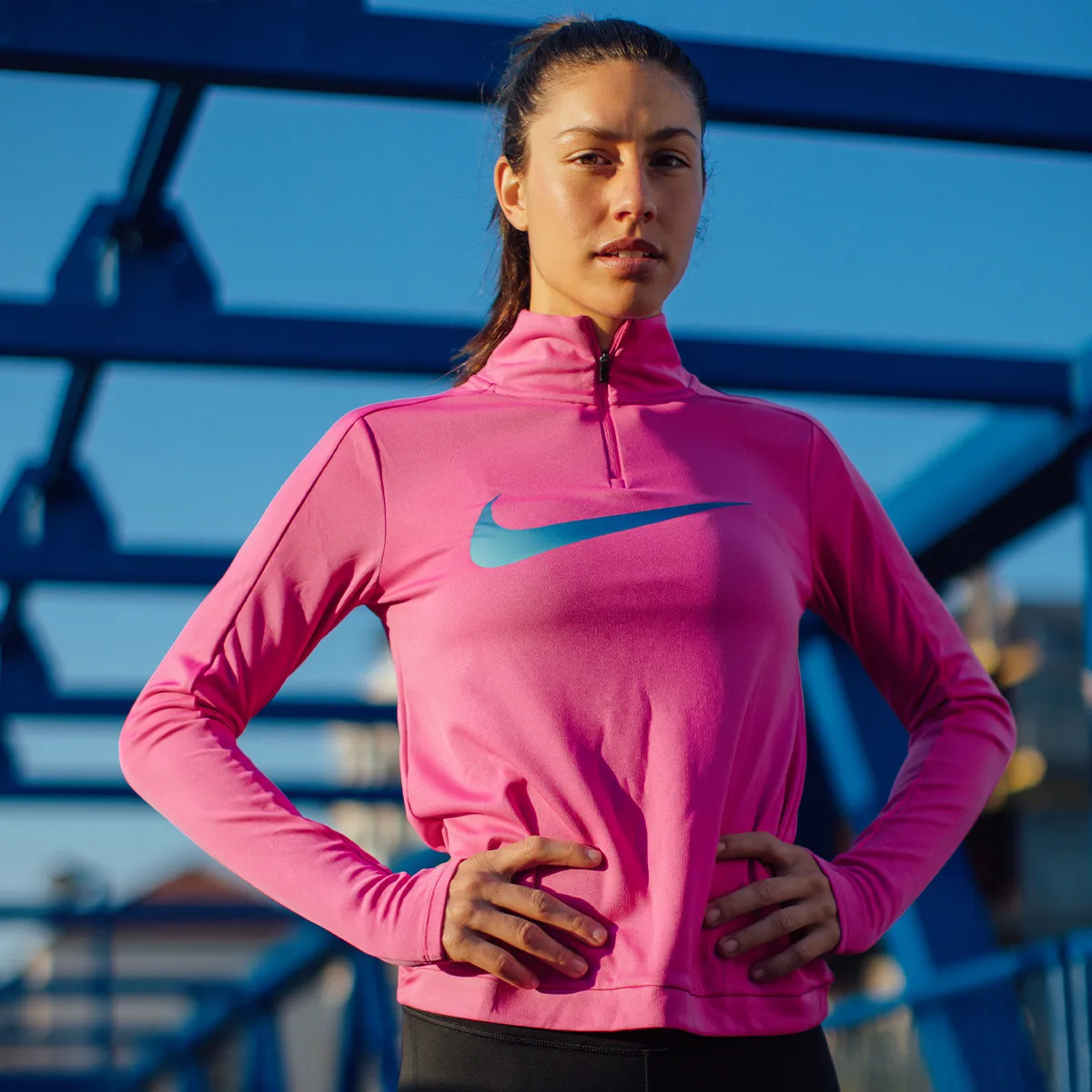NIKE Dukserica Dri-FIT Swoosh