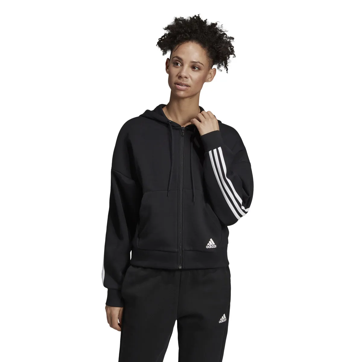 ADIDAS Dukserica W MH 3S DK HD