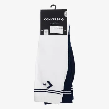 CONVERSE ČARAPE 2PP Star chevron double stripe Crew 