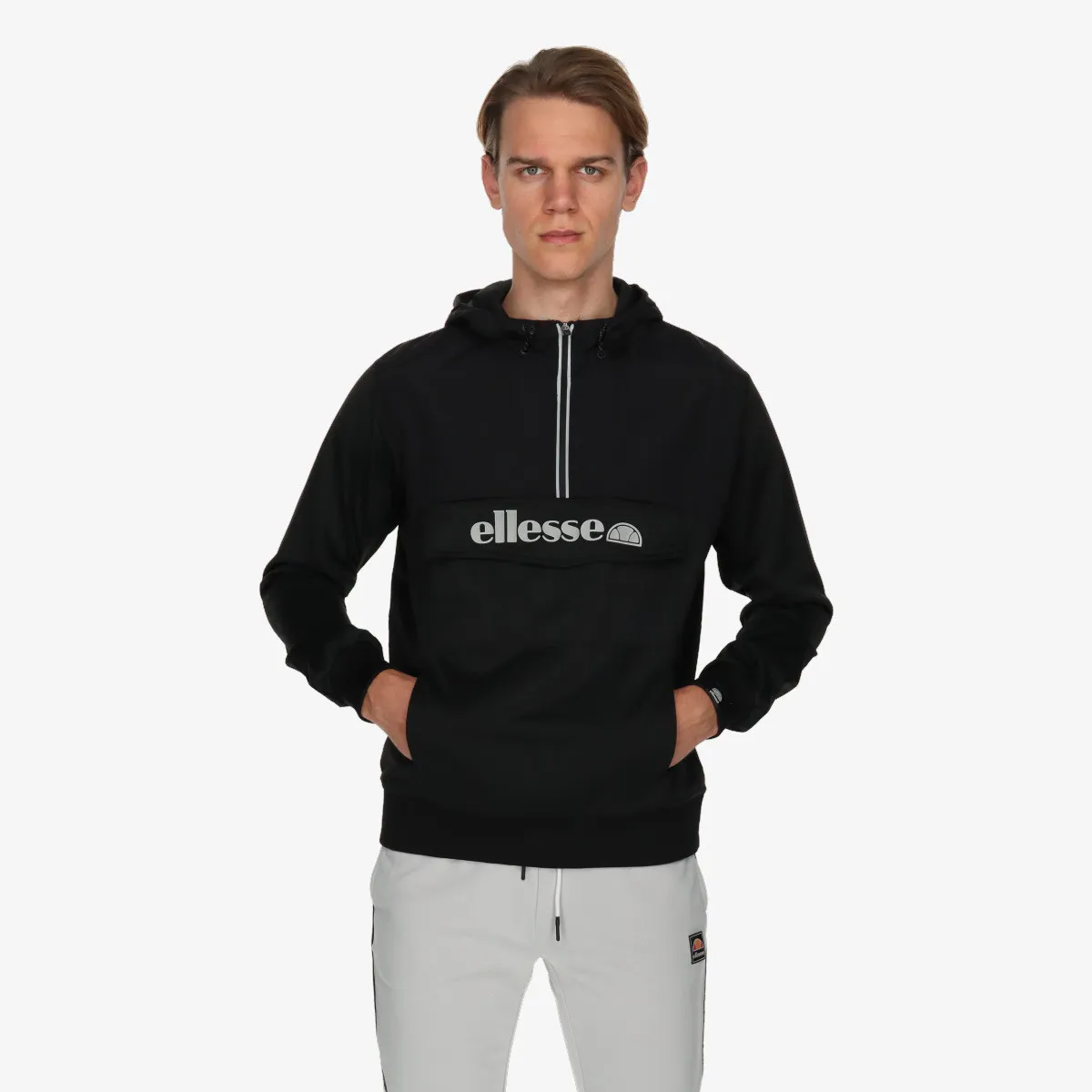 ELLESSE Dukserica MENS HALF ZIP HOODY 