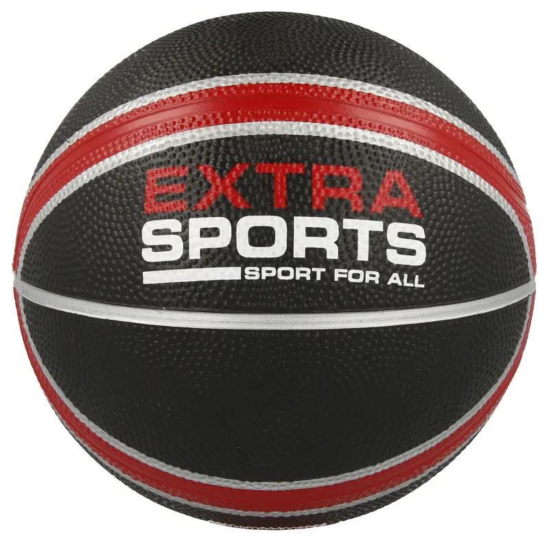 Lopta EXTRA SPORT RUBBER BASKETBALL  Black 3 