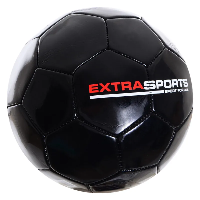 Lopta EXTRA SPORT FOOTBALL BLACK 5 