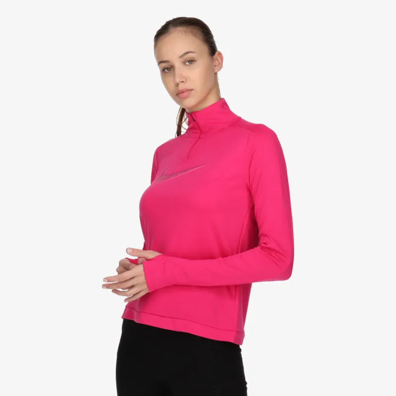 NIKE Majica dugih rukava W NK DF SWOOSH HBR HZ PACER 