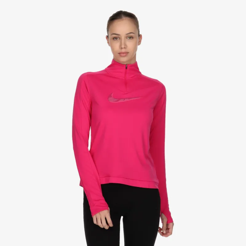 NIKE Majica dugih rukava W NK DF SWOOSH HBR HZ PACER 