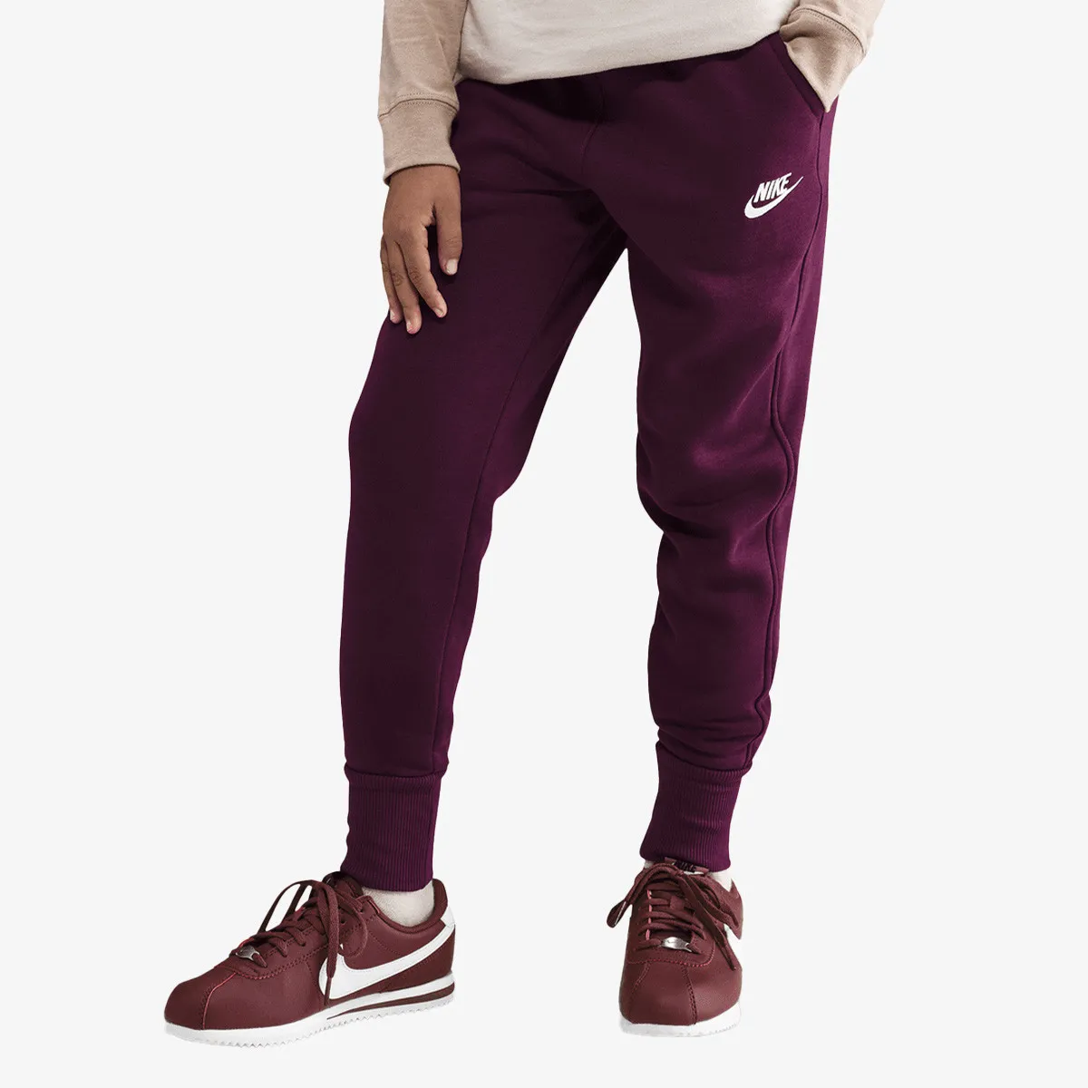 NIKE Donji deo trenerke G NSW CLUB FLC HR FTD PNT LBR