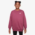 NIKE Dukserica G NSW CLUB FLC OVRSZD CREW LBR 