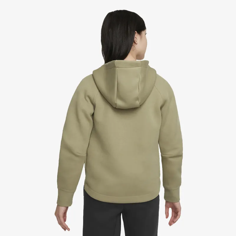 NIKE Dukserica G NSW TCH FLC HD FZ LS