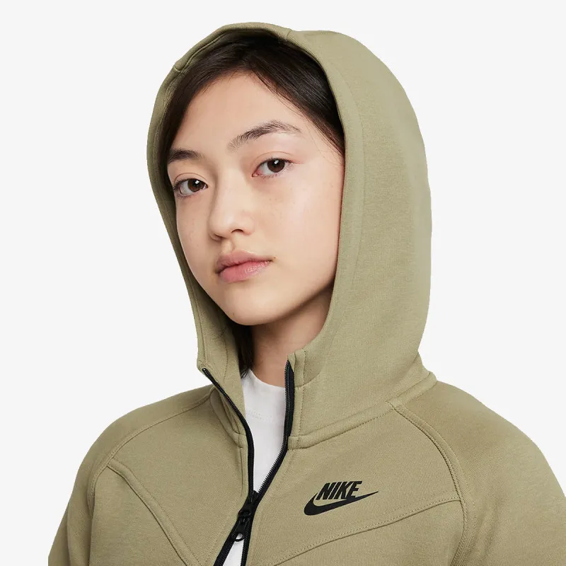 NIKE Dukserica G NSW TCH FLC HD FZ LS