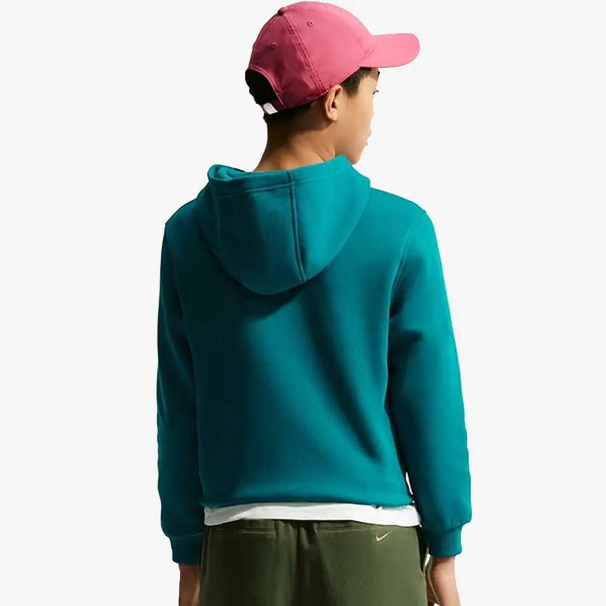 NIKE Dukserica K NSW CLUB FLC HDY HBR 