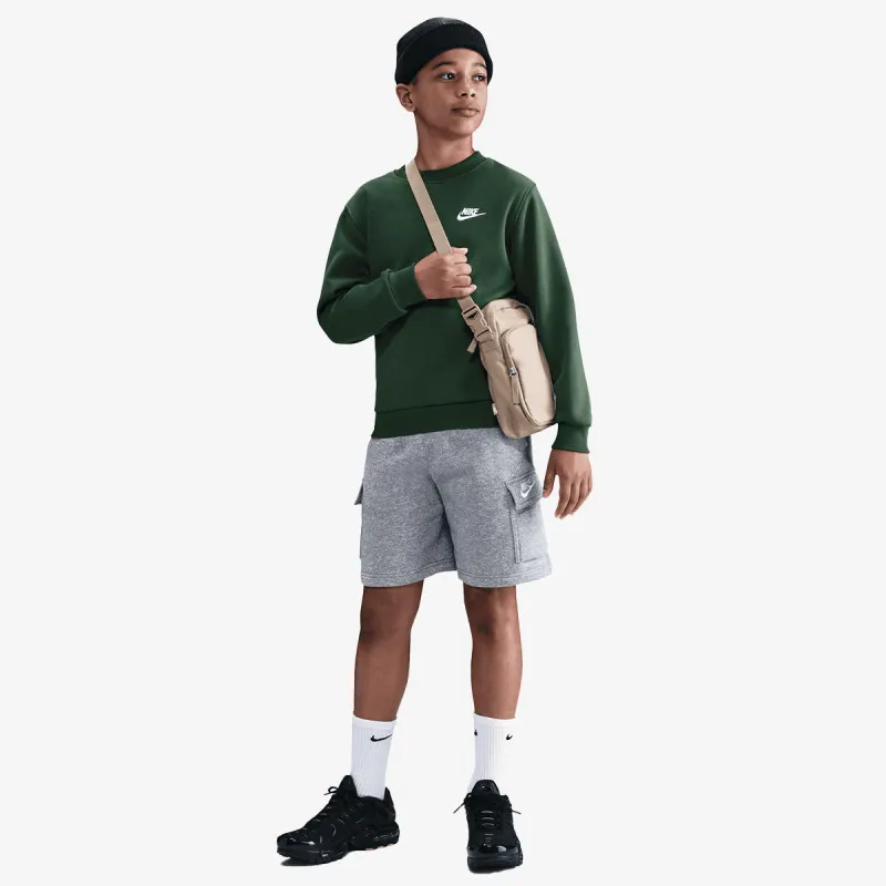 NIKE Dukserica K NSW CLUB FLC CREW LS LBR