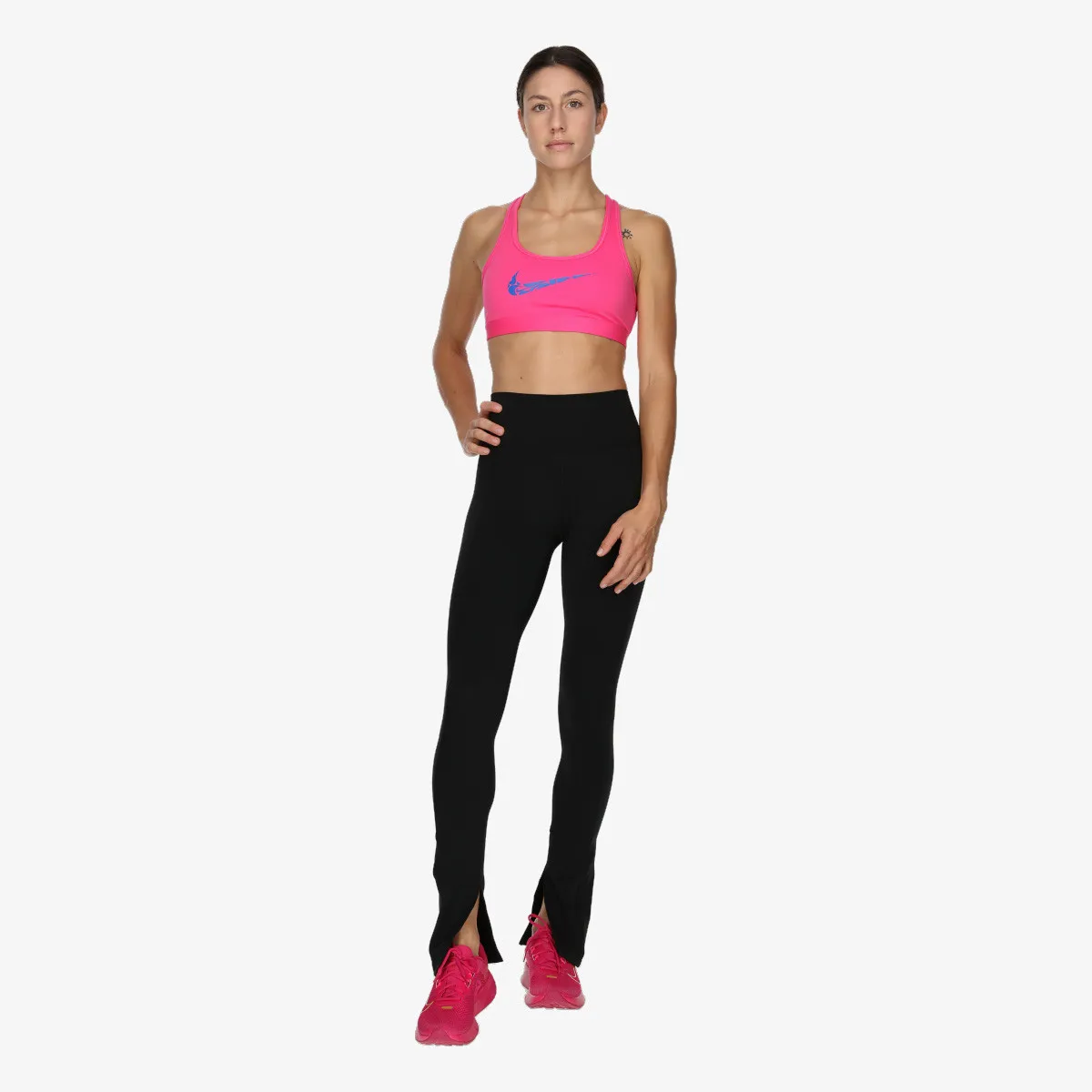 NIKE Bra W NK SWSH LS HBR BRA