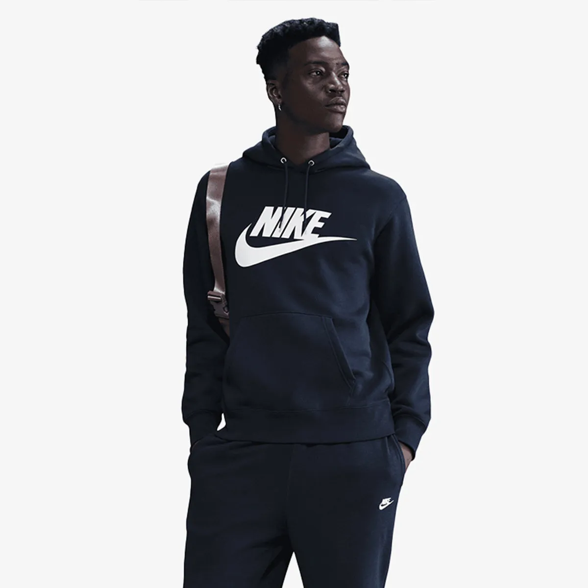 NIKE Dukserica M NK CLUB BB PO GFX HOODIE