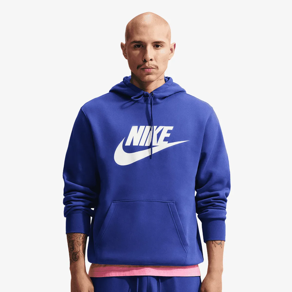 NIKE Dukserica M NK CLUB BB PO GFX HOODIE 