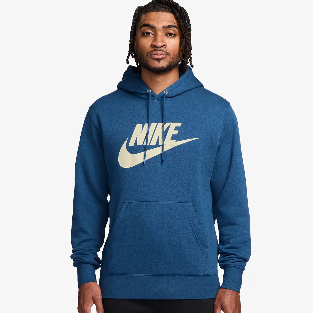 NIKE Dukserica M NK CLUB BB PO GFX HOODIE 