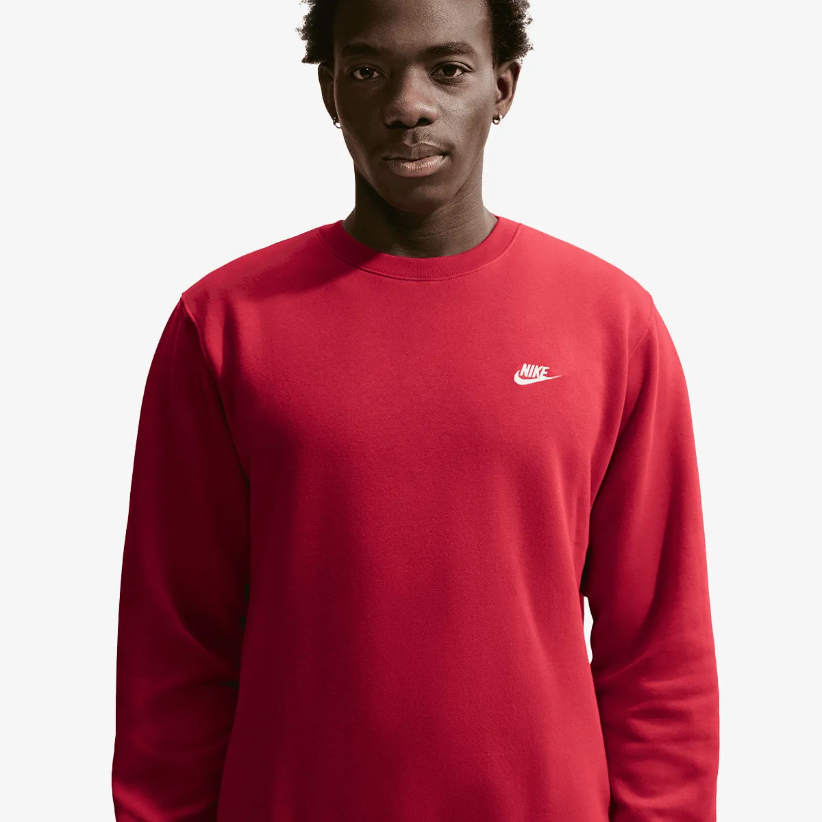 NIKE Majica dugih rukava M NK CLUB BB GFX CREW 