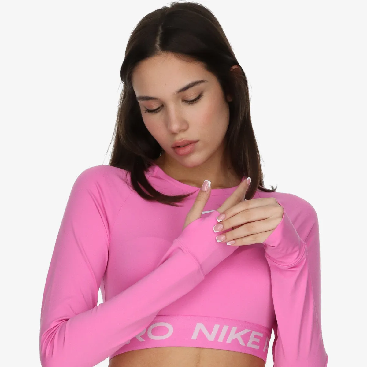 NIKE Majica dugih rukava NIKE PRO DF 365 CROP LS
