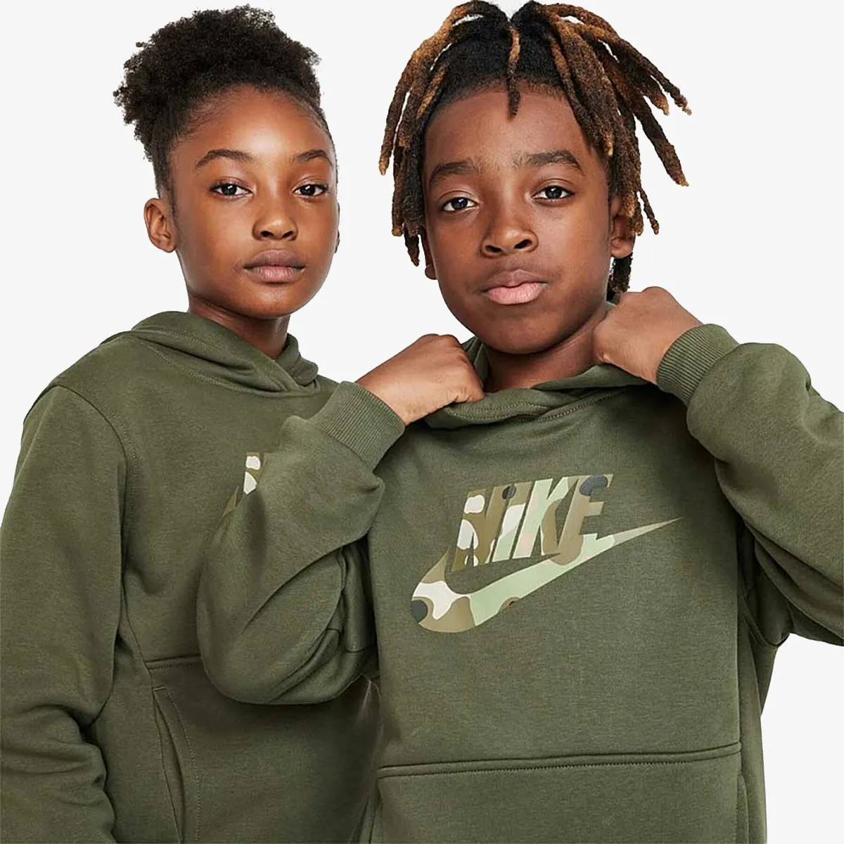 NIKE Dukserica K NSW CLUB FLC HDY SSNL GFX