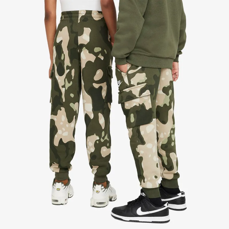 NIKE Donji deo trenerke K NSW CLUB FLC CRGO PNT CAMO
