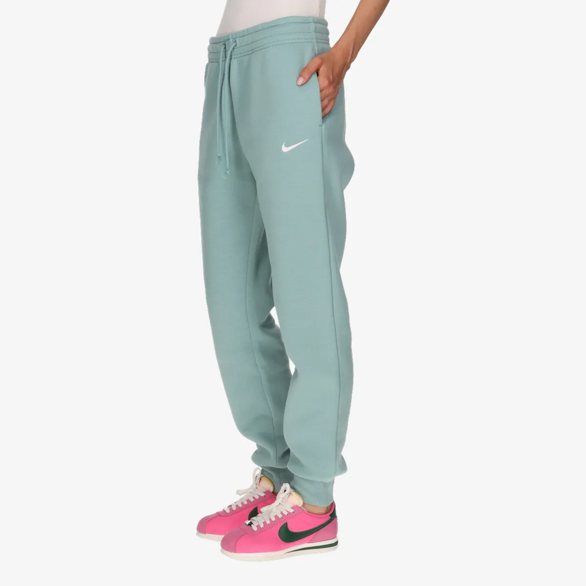 NIKE Donji deo trenerke W NSW PHNX FLC MR PANT STD