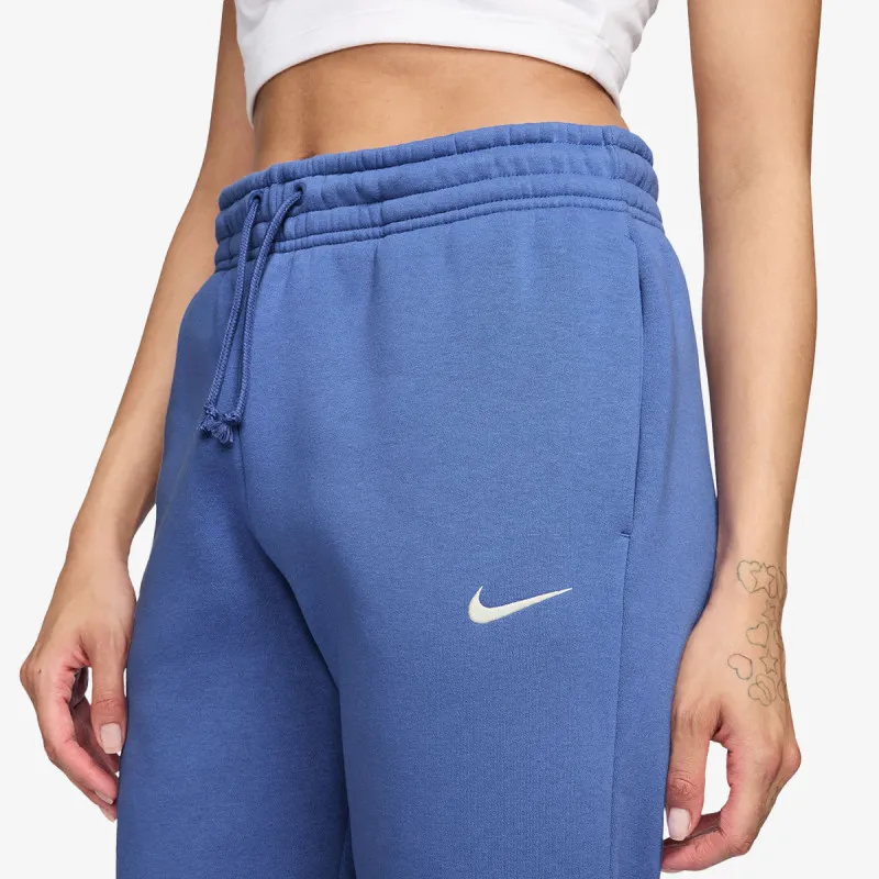 NIKE Donji deo trenerke W NSW PHNX FLC MR PANT STD 
