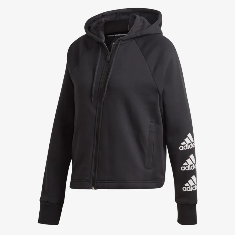 ADIDAS Dukserica W STACKED FZ HD