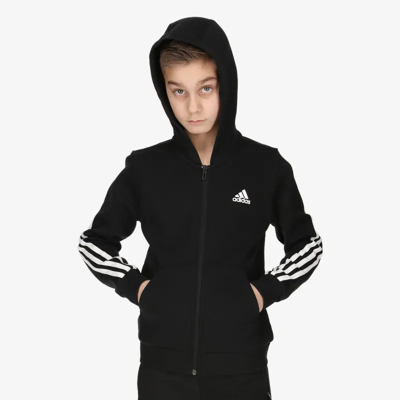 ADIDAS Dukserica 3-STRIPES DOUBLEKNIT FULL-ZIP HOODIE 
