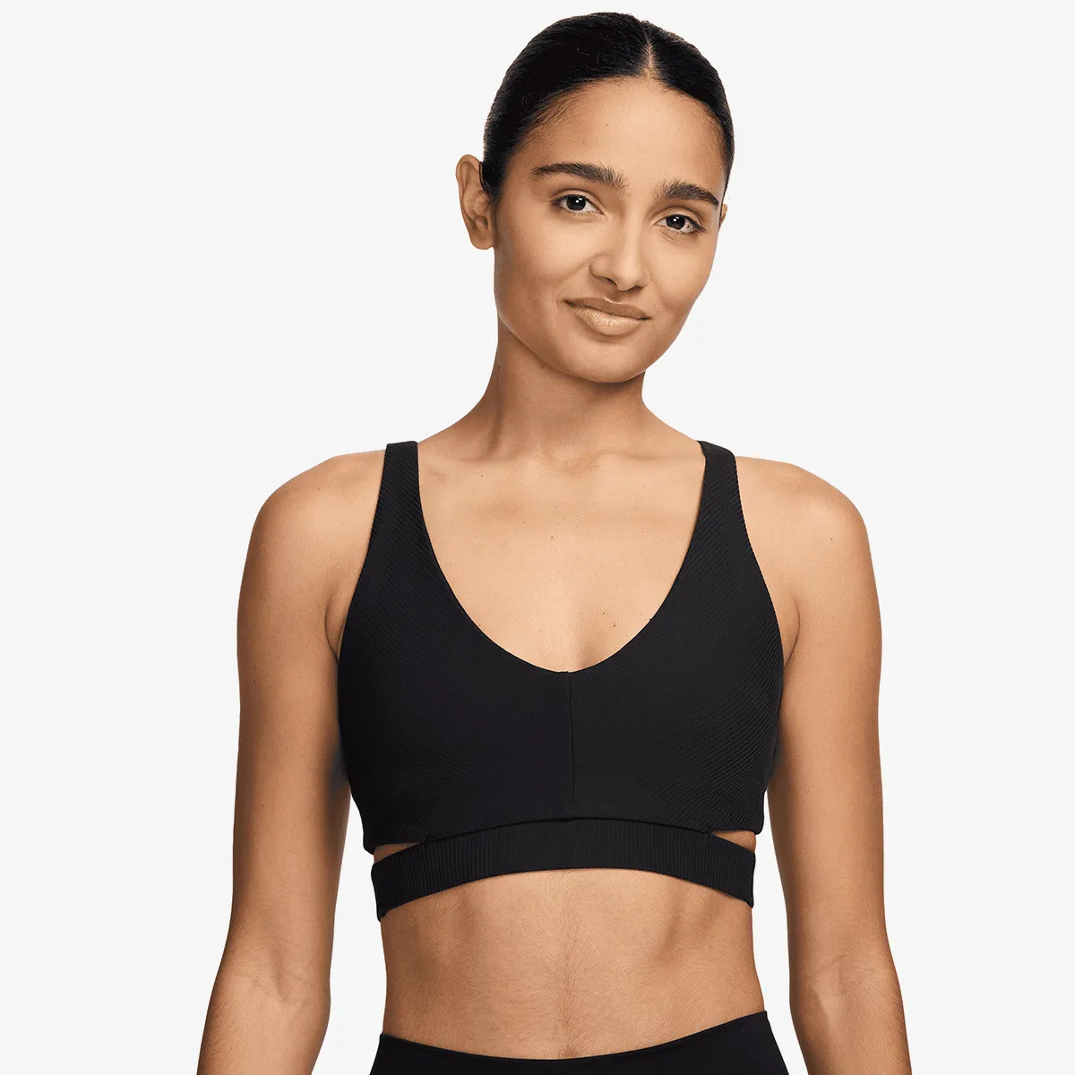 NIKE Bra W NK ZENVY RIB BRA 