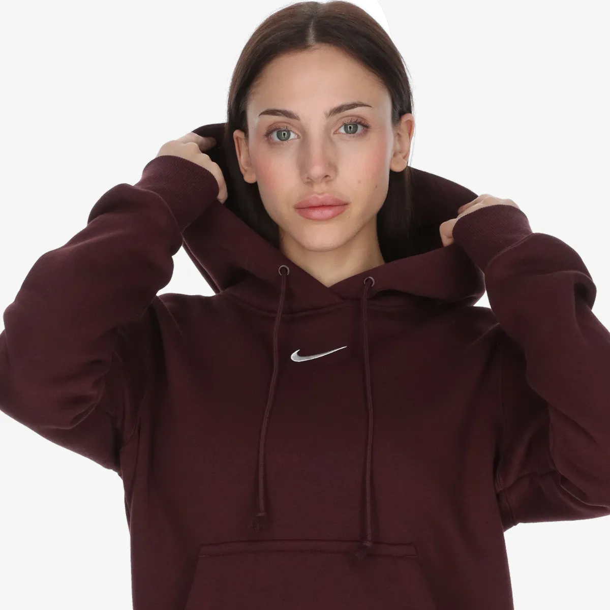 NIKE Dukserica W NSW PHNX FLC STD PO HOODIE 