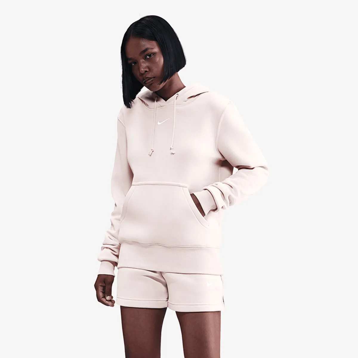 NIKE Dukserica W NSW PHNX FLC STD PO HOODIE