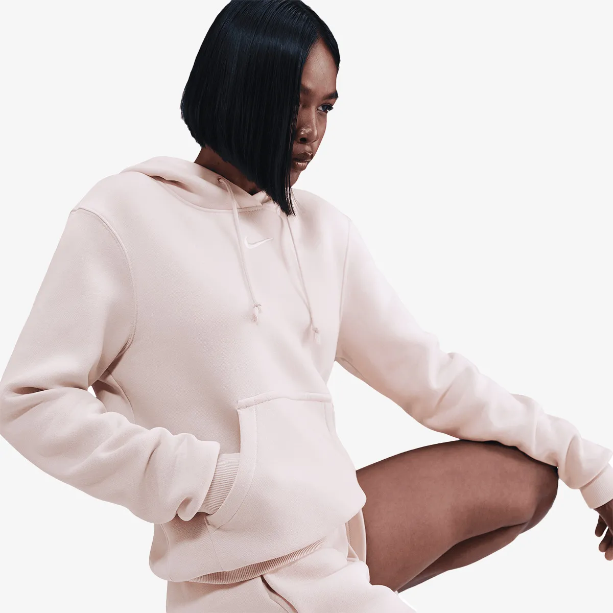 NIKE Dukserica W NSW PHNX FLC STD PO HOODIE
