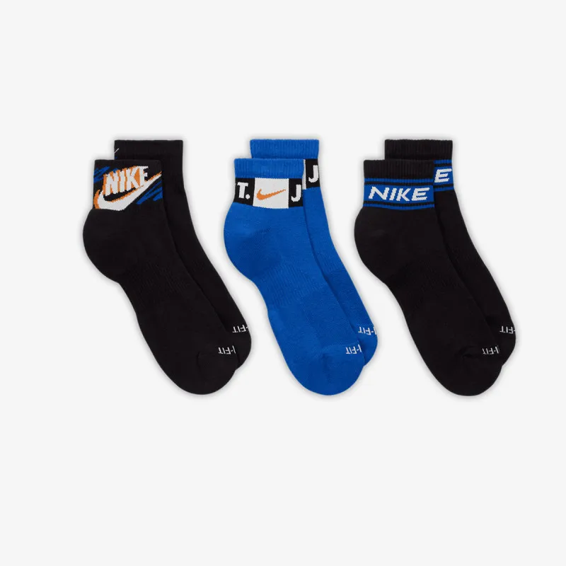 NIKE ČARAPE U NK ED PLS ANKLE 3P SPORT 144
